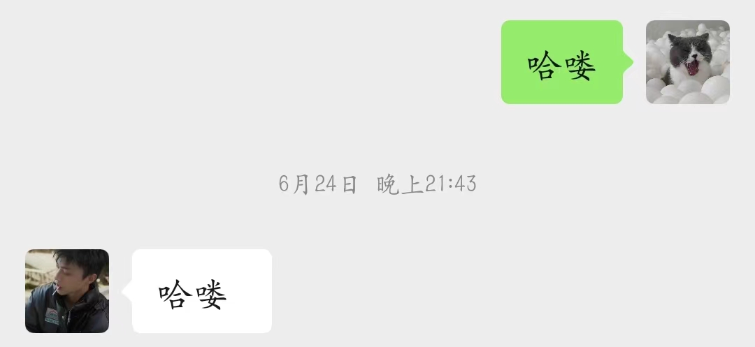 哈喽，揭开了序幕
